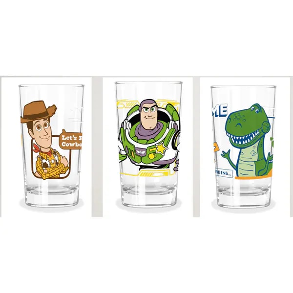 Vaso de vidrio Toy Story Disney, 480 ml