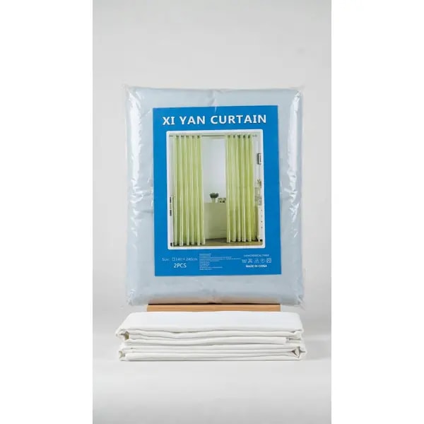Cortinas de tela para casa, colores varios