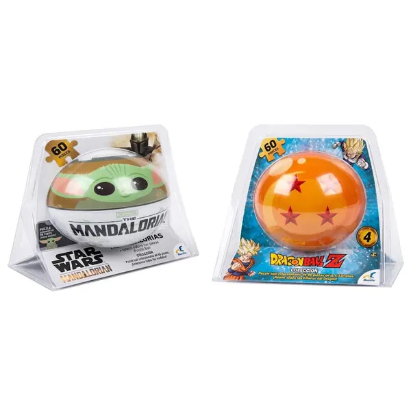 Rompecabezas en esfera metálica Dragon Ball o Grogu