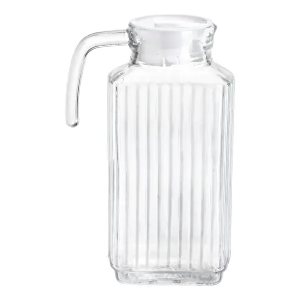 Jarra cuadrada con tapa Glaze, 1.8 L